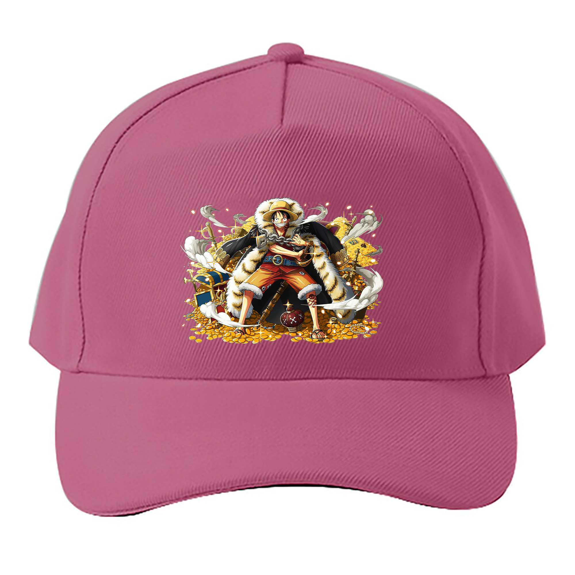 （画像用） ワンピース モンキー・D・ルフィ ONE PIECE Monkey D. Luffy ベースボールキャップ 綿100％ 男女兼用 帽子 スポーツ